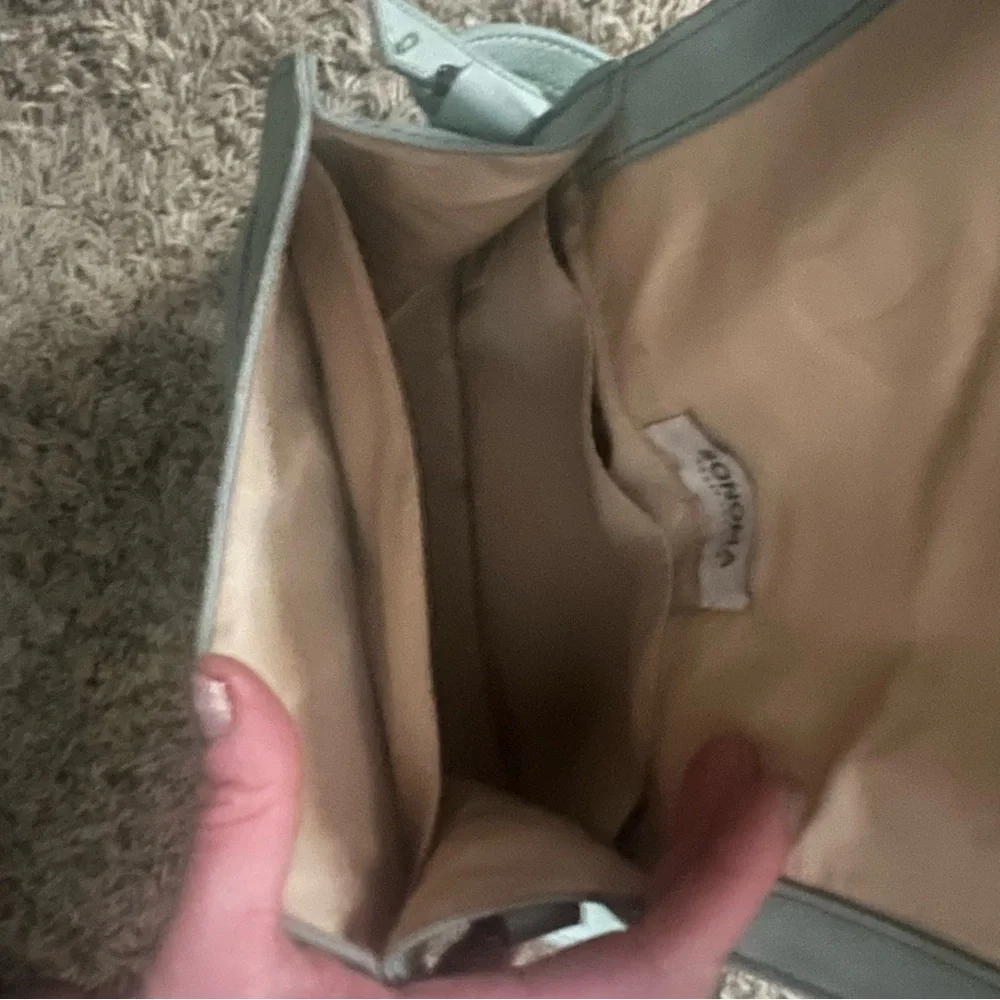 Sonoma | light teal/aqua crossbody purse for minimalist. Great used condition. - Picture 3 of 6